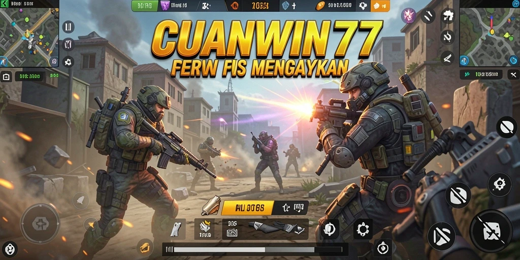 Screenshot gameplay CUANWIN77 yang intens dan mendebarkan.