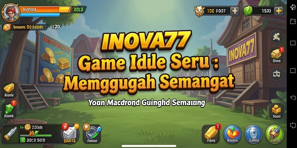 Screenshot utama <strong>INOVA77</strong> menampilkan gameplay yang seru dan menarik.