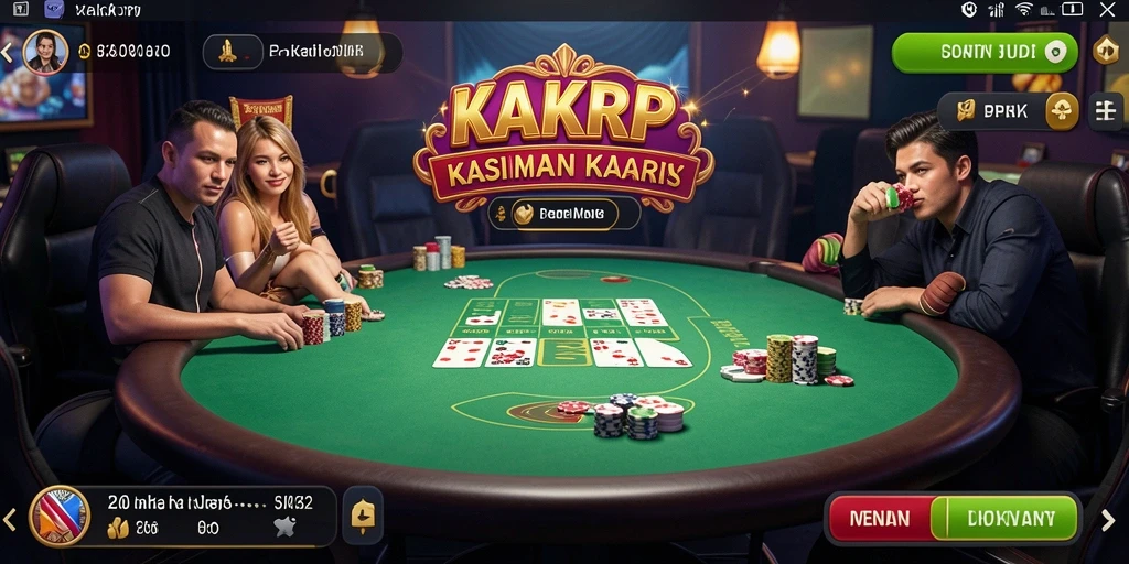 Tampilan menarik dari gameplay KAKRP yang menegangkan dan penuh warna.