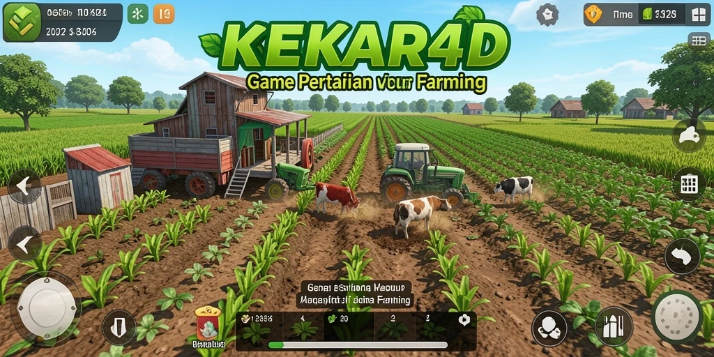 Tampilan gameplay KEKAR4D yang seru dan interaktif.