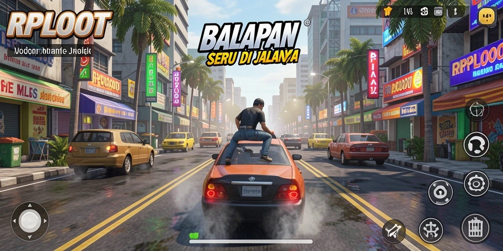 Gameplay Racing yang mendebarkan dan grafis luar biasa.